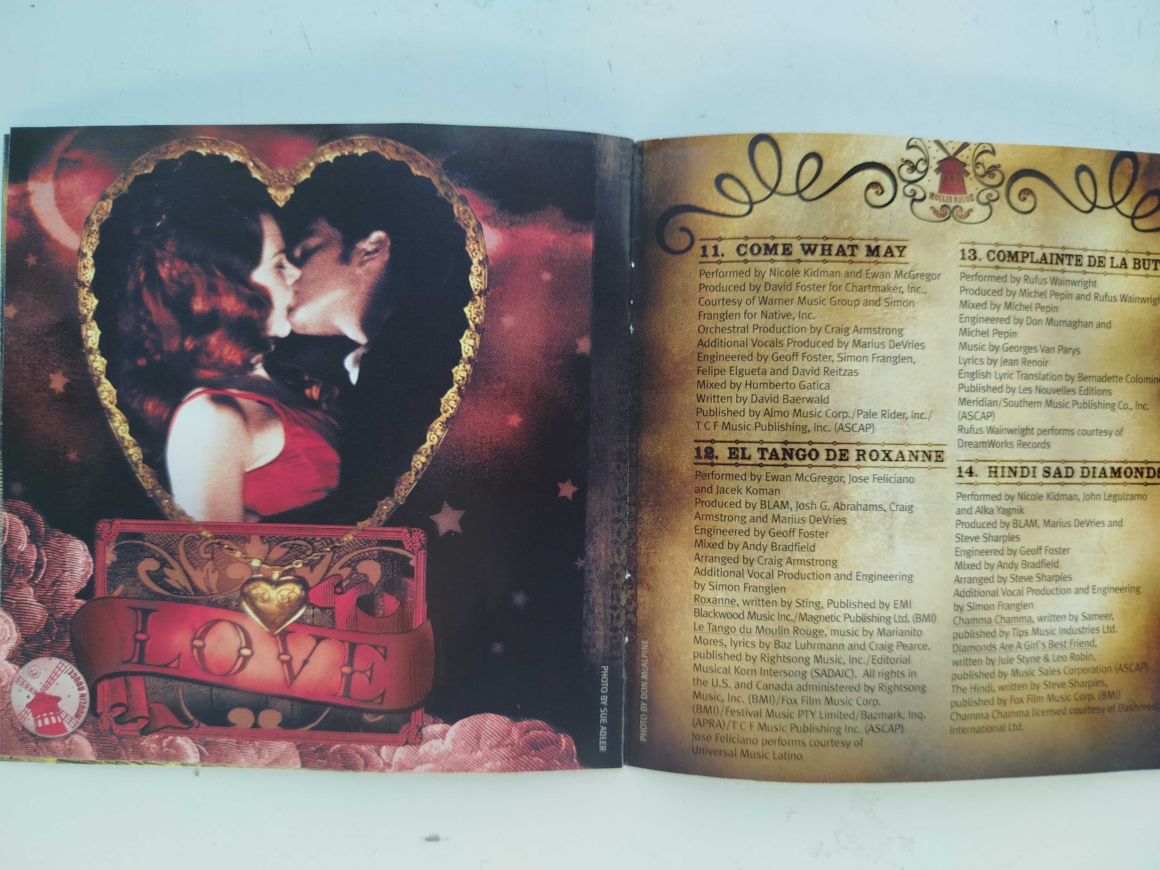 Moulin Rouge soundtrack CD Bowie Bono Kidman Beck Massive Attac