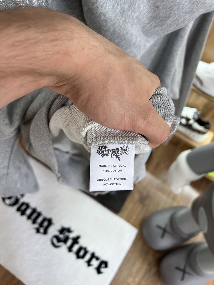 Зіп Худі Denim Tears Grey Zip Up