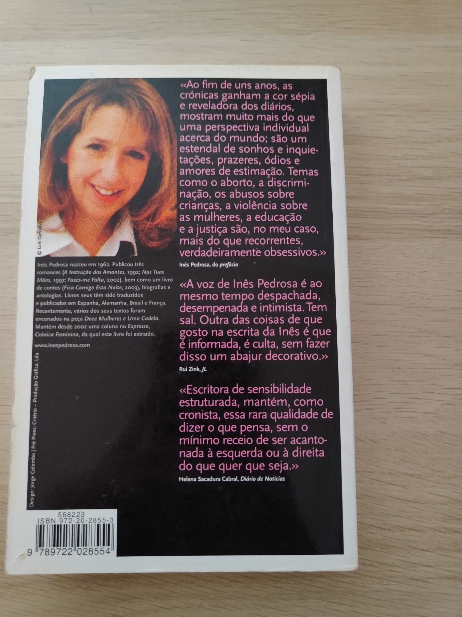 Livro - Crónica feminina