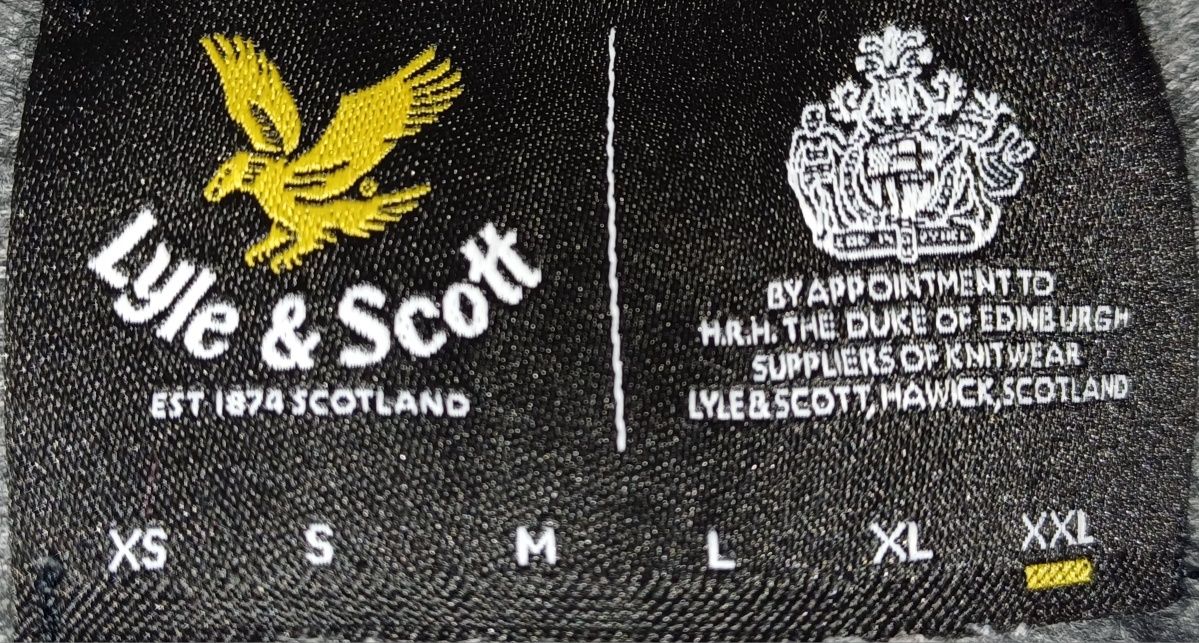 Sweterek męski bawełniany Lyle & Scott rozmiar L