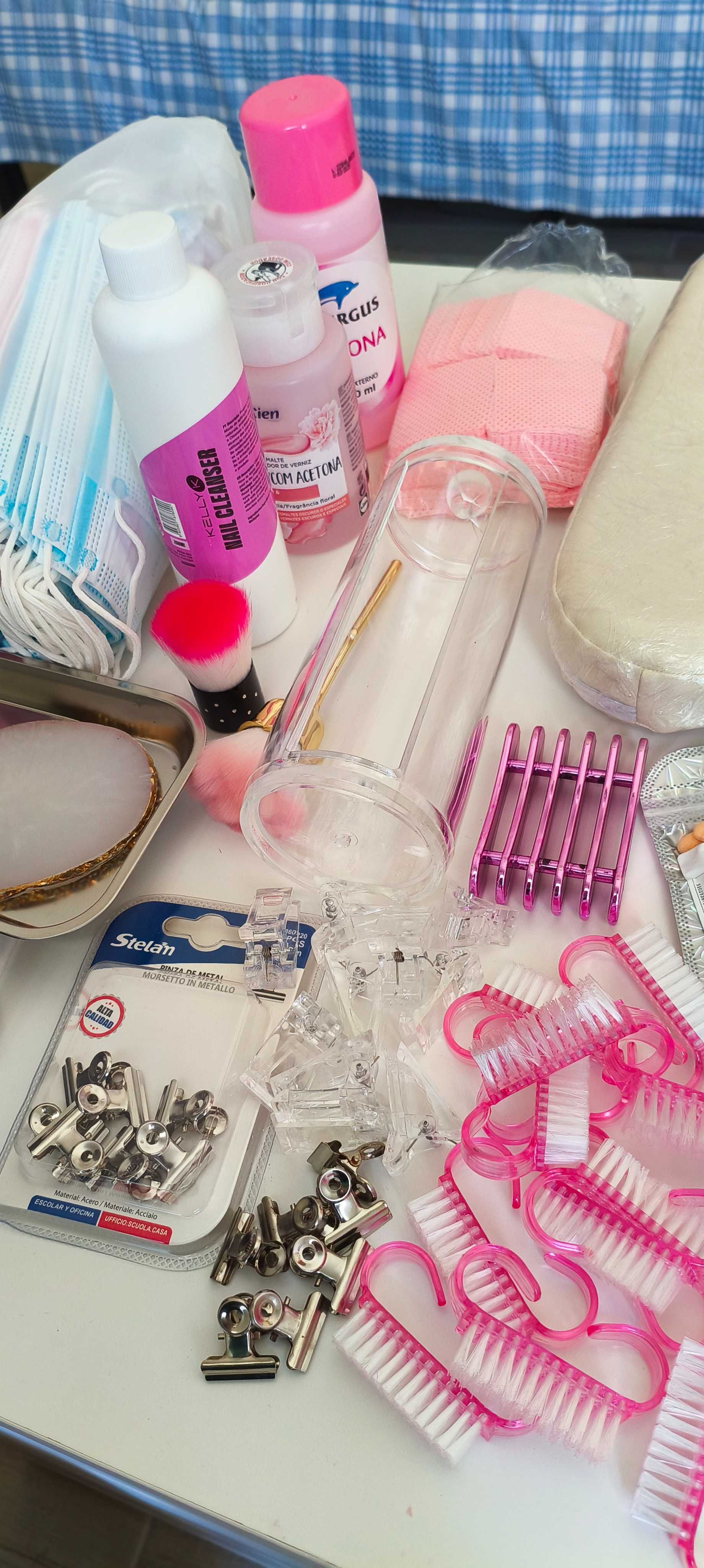 Kit Completo de Material de Unhas – Para Profissionais ou Iniciantes!