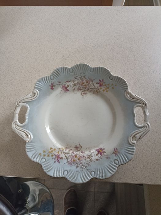 Stara pocelanowa patera na owoce