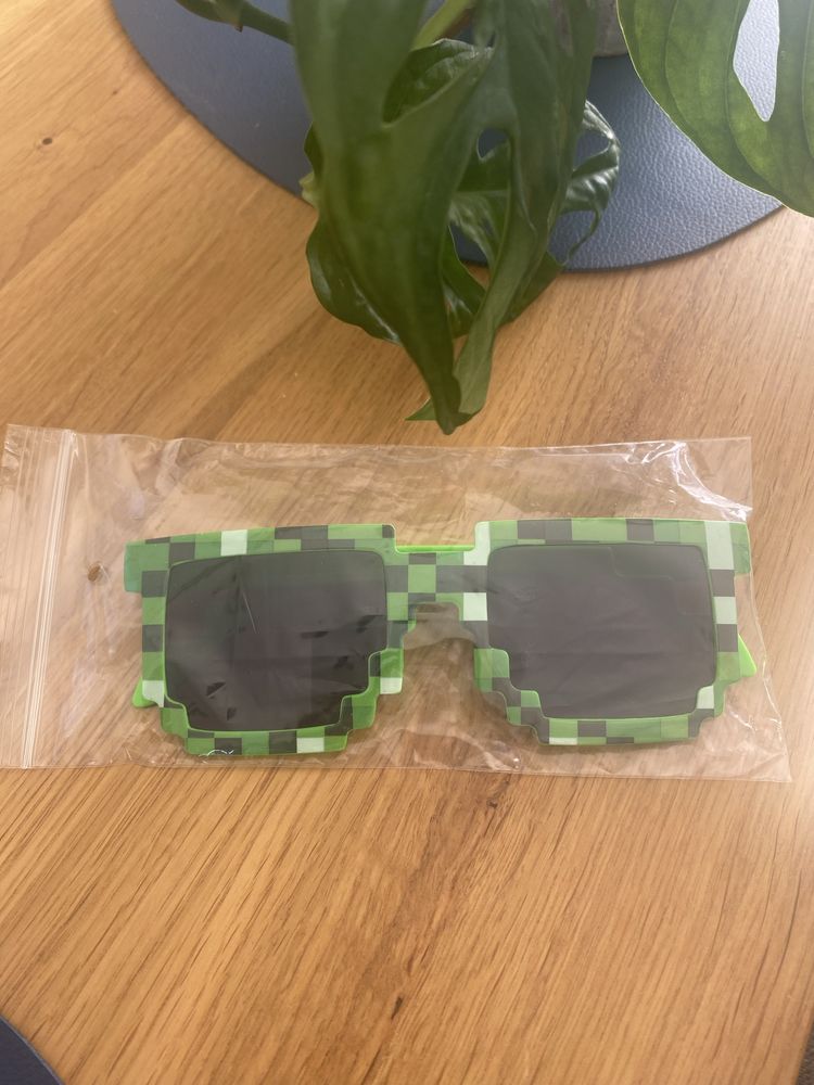 Okulary przeciwsloneczne Minecraft