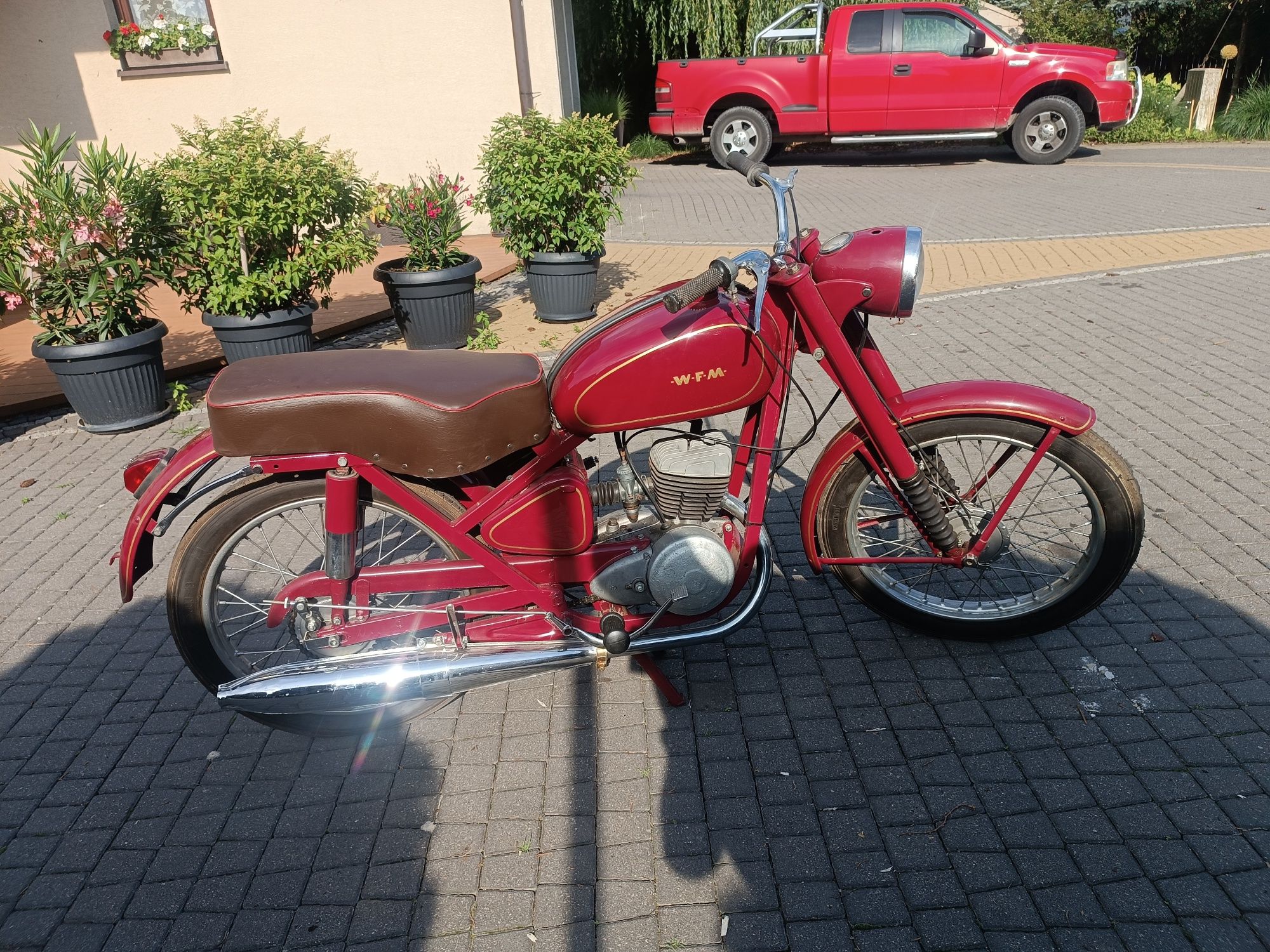 Wfm 125 zamiana zamienię motocykl quad cross prl auto bus
