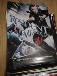 Plakat kinowy Resident Evil after life 3d niemiecki