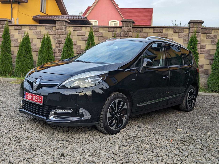 Renault Grand Scenic 3 BOSE 2014-2015р 1.5dci  АКПП 216тис км ОРИГІНАЛ