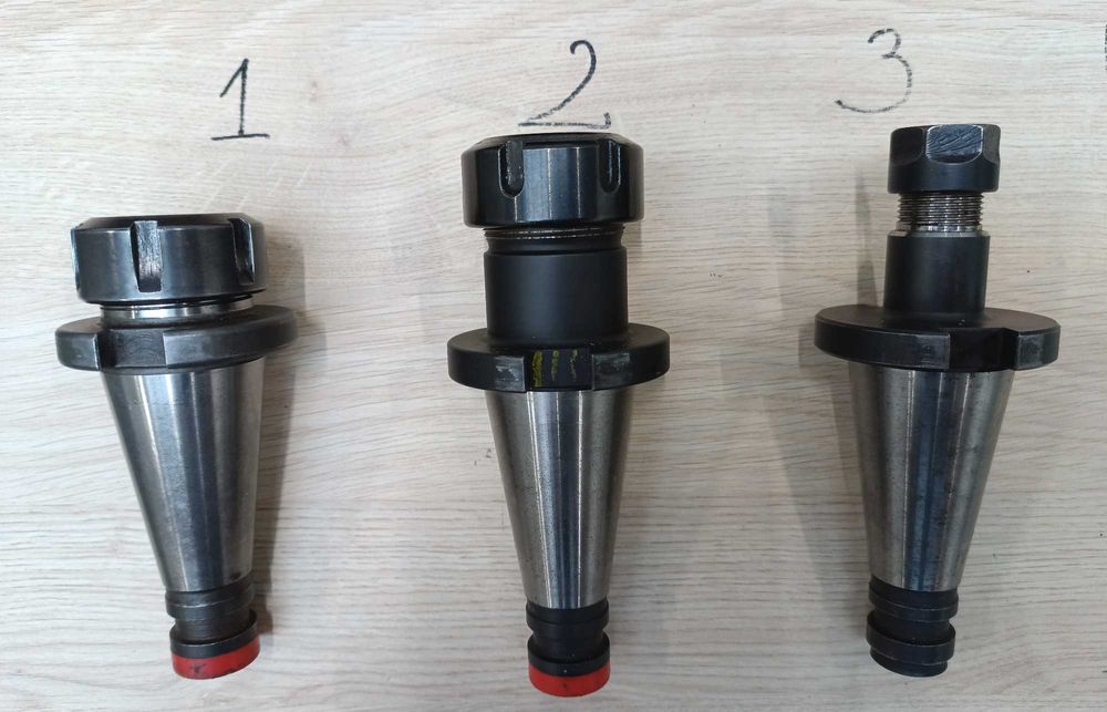 Oprawki frezarskie ISO40/SK40 - DIN 2080, Weldon, ER, Trzpienie