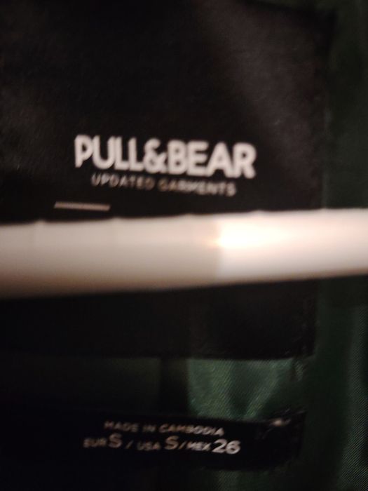 Blazer verde Pull & Bear