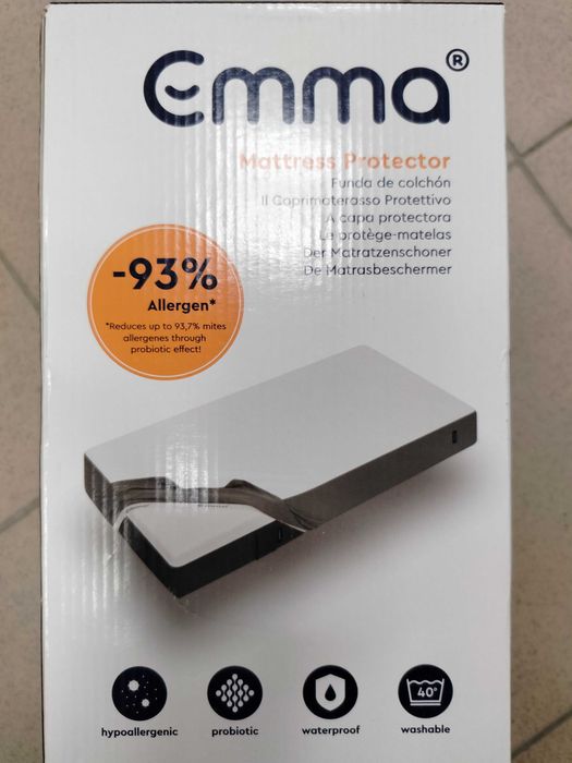 Pokrowiec na materac wodoodporny Emma 190/90 cm