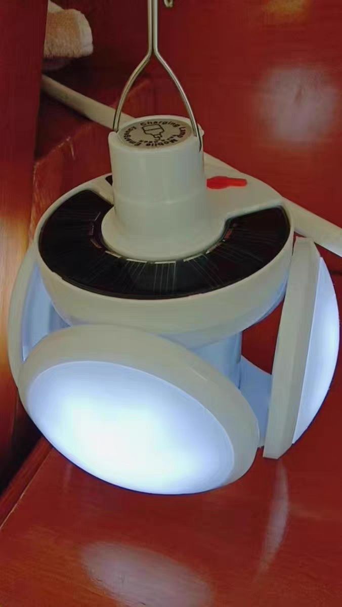 Ліхтар-лампа акумуляторна на сонячній батареї