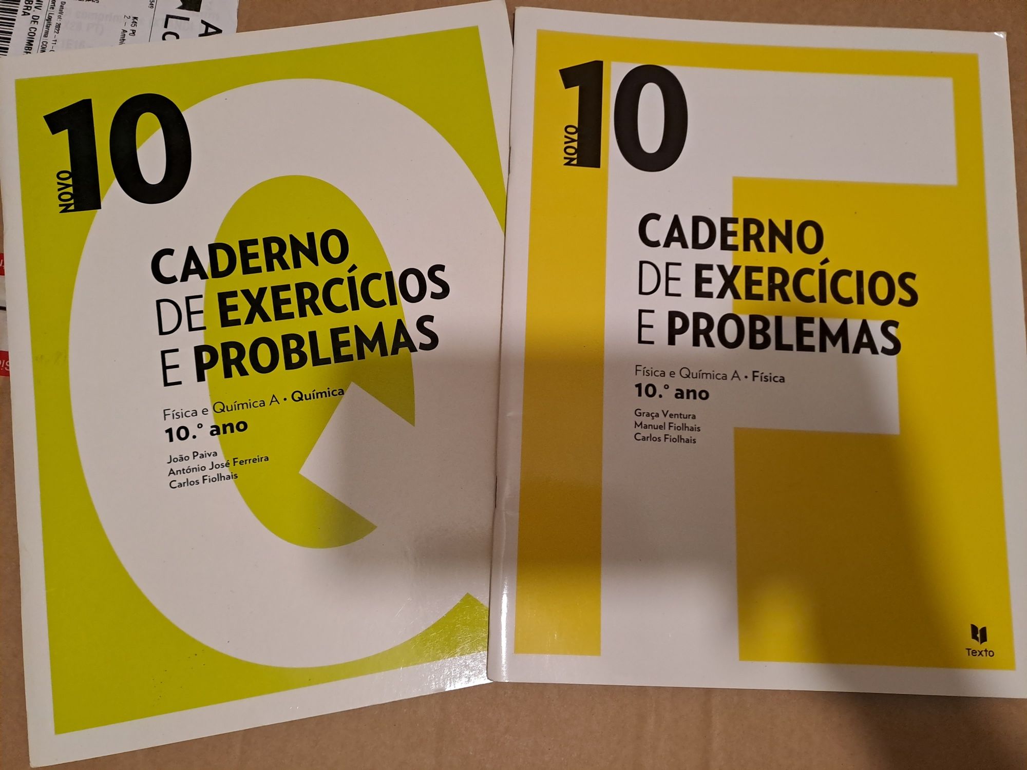 Caderno de atividades 10° FQ