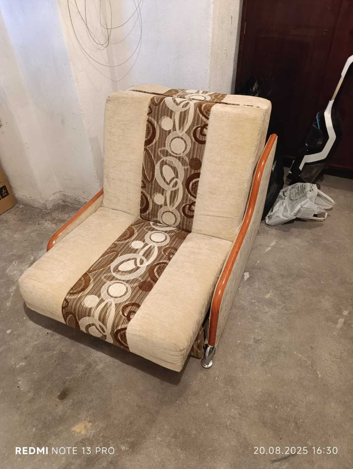 Fotel jednoosobowy z funkcją spania