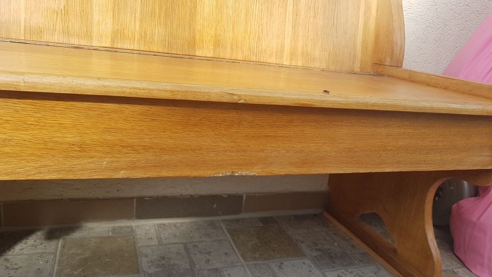 Stół rozkładany z ławką