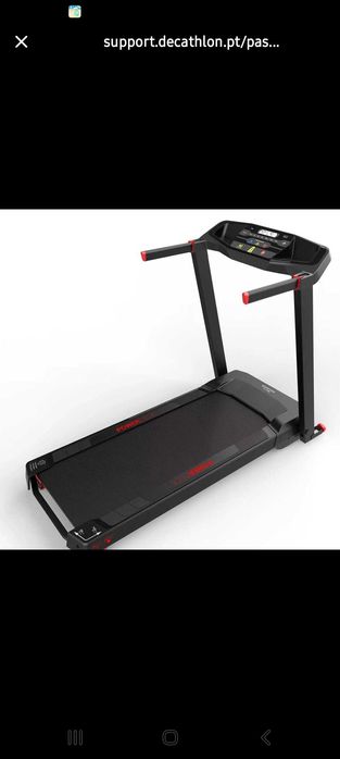 passadeira de corrida Domyos Run 100 usada