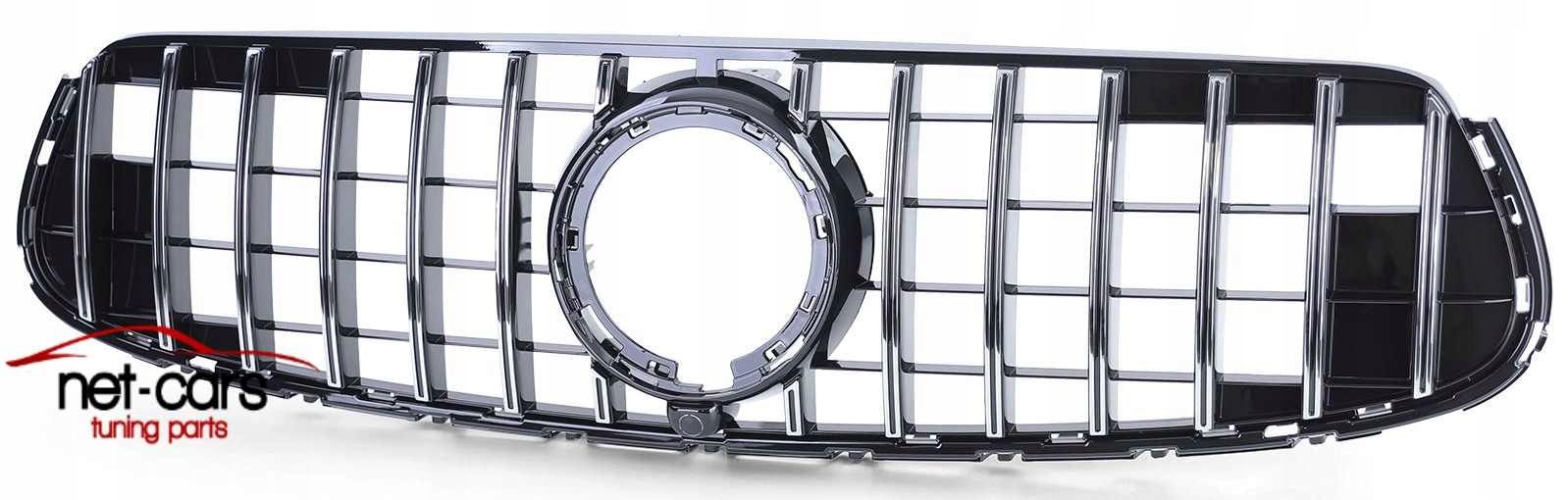 Grill MERCEDES GLC X253 C253 19- Panamericana AMG czarny połysk chrom