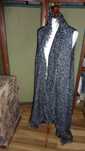 ZARA KNIT kamizelka narzutka ponczo r.M