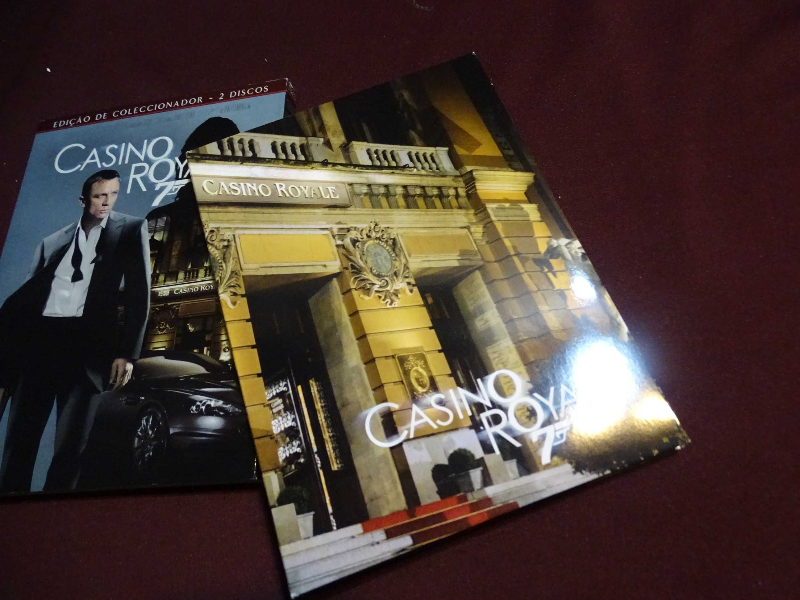 DVD-Casino Royale-James Bond-Edção 2 discos