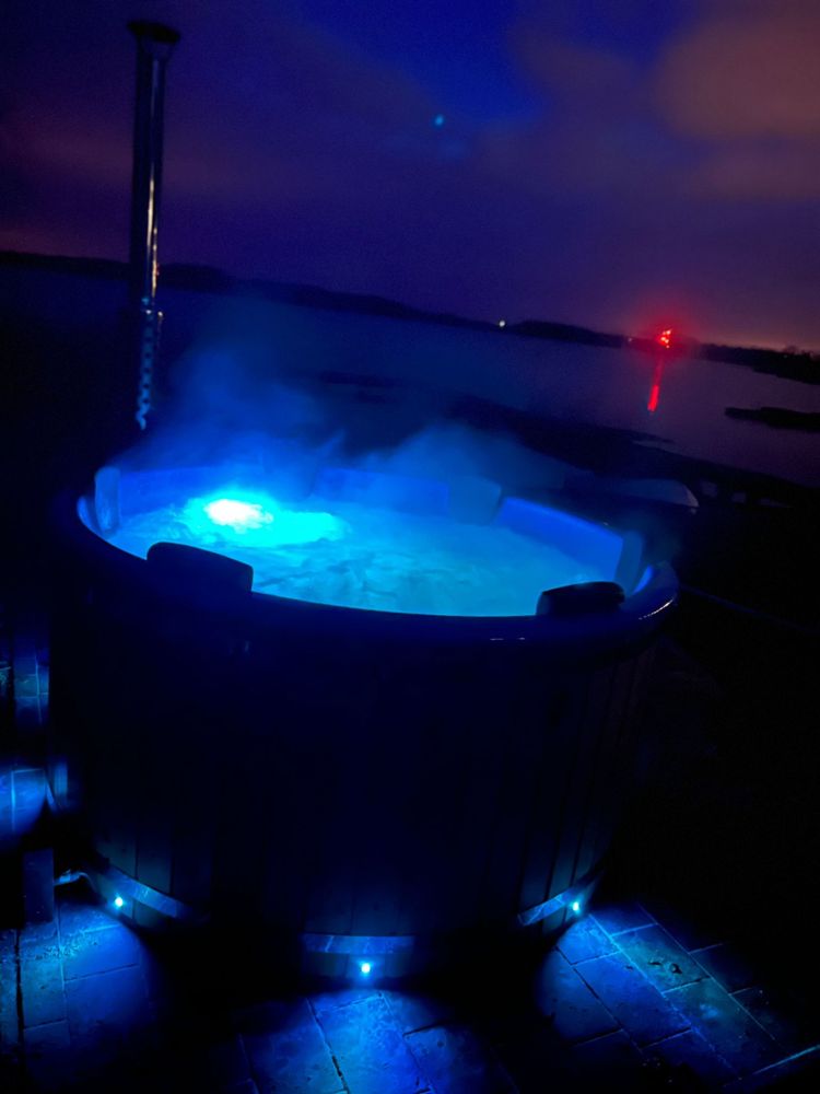 Jacuzzi, hot tuba, balia ogrodowa, bania ogrodowa, ruska beczka