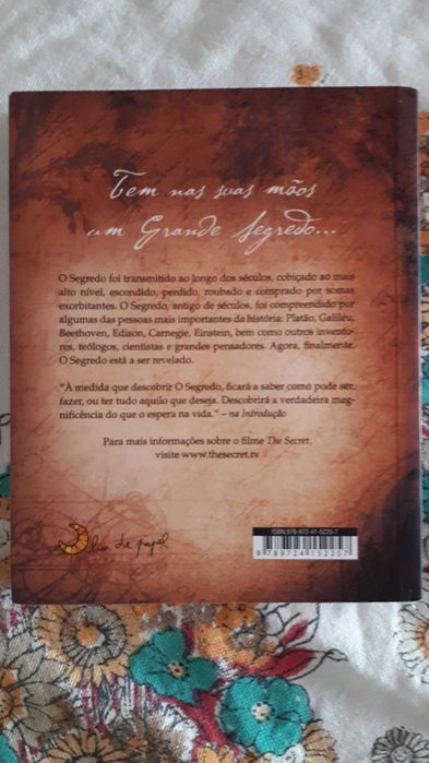 Livro "O Segredo" (The Secret) NOVO