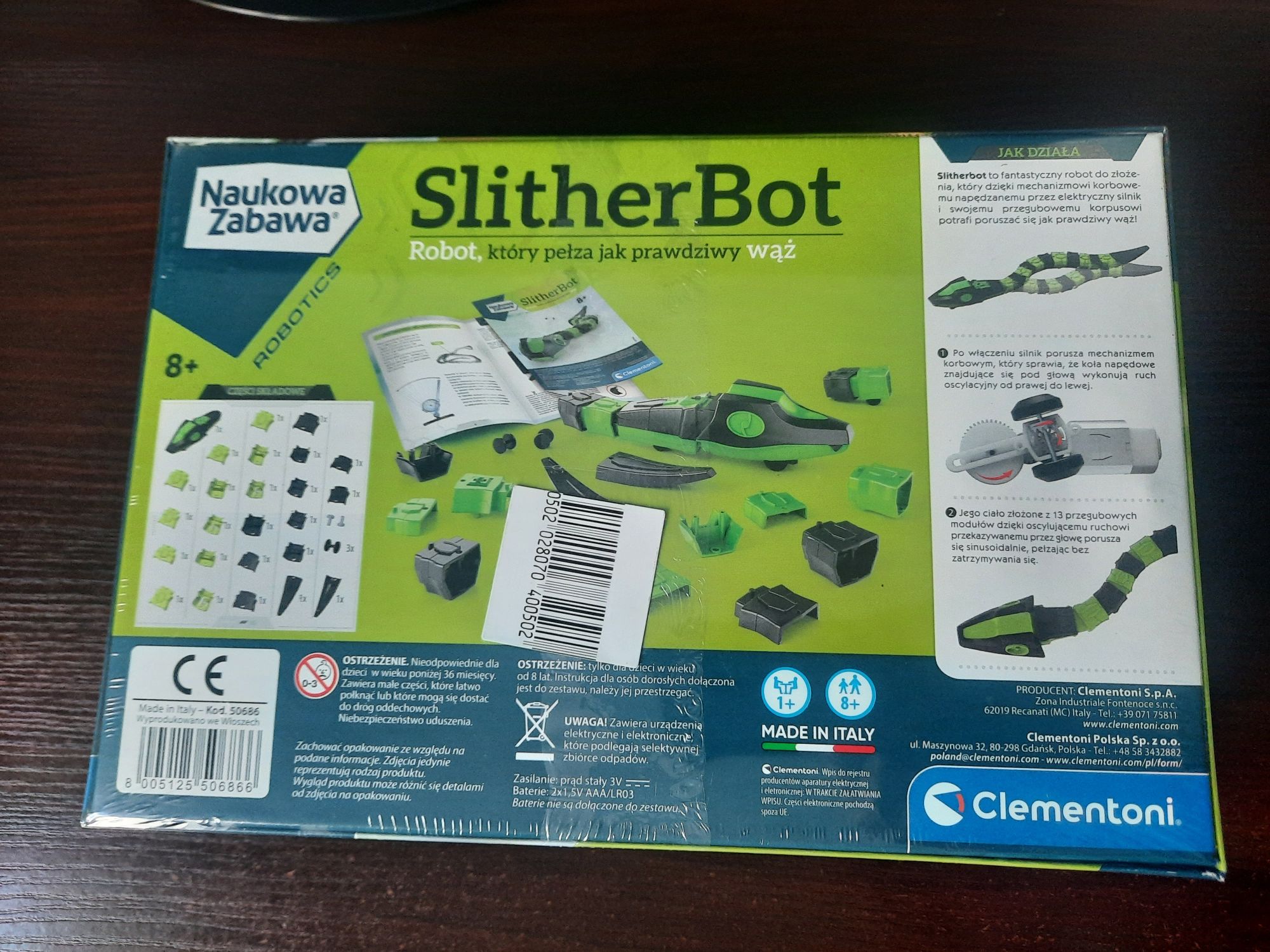 Clementoni Robot Interaktywny Slitherbot