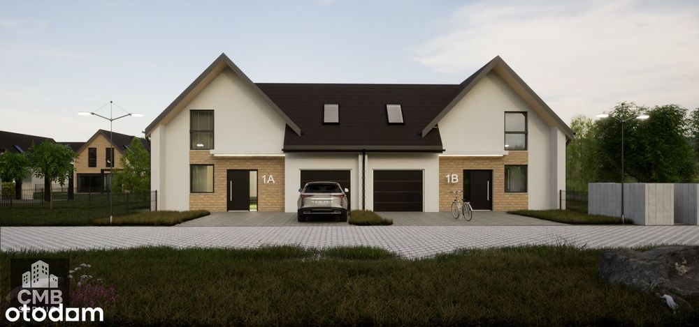 Dom Bliźniak | Na Sprzedaż! | 132M2 | Ogród | Garaż | Bez Pośredników!