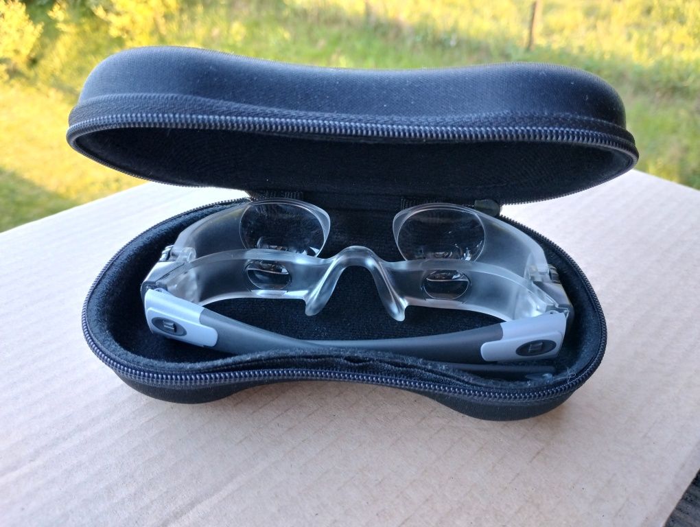 Okulary szkła powiększające maxTV