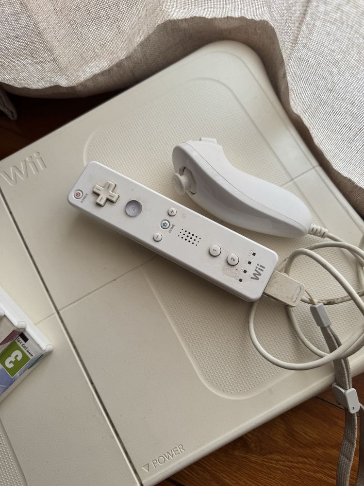 Wii + plataforma+ jogos