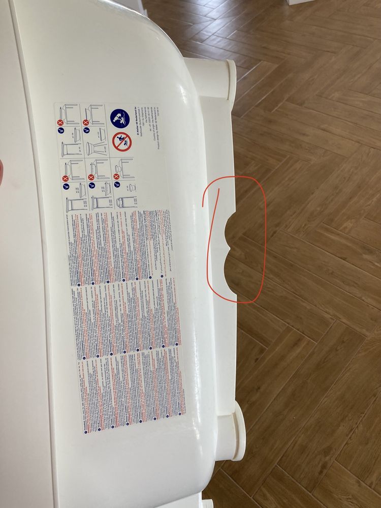 Wanienka Bebe jou thermo + stojak