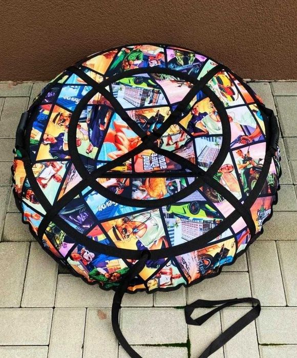 Міцний тюбінг тюба тюбинг плюшка таблетка ватрушка санки надувні