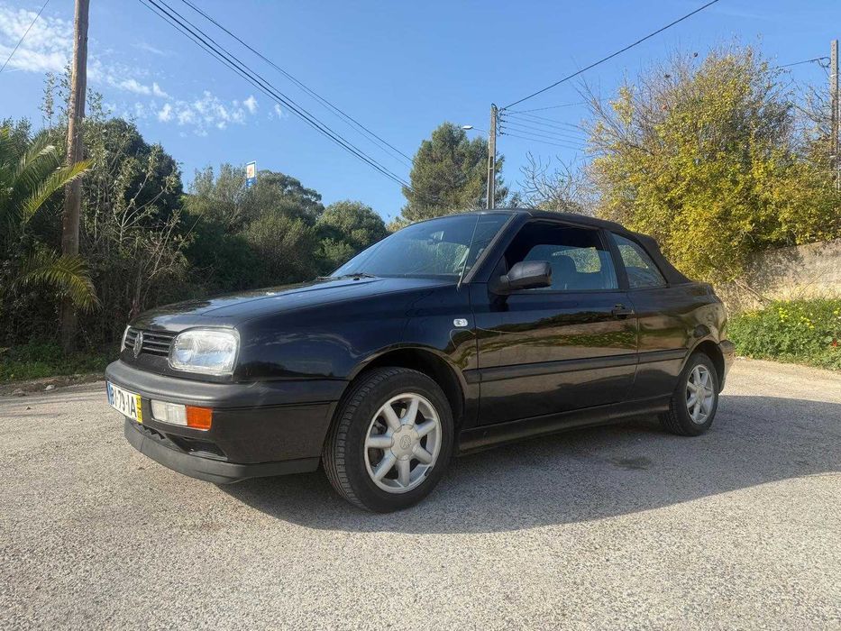 VW Golf 3 1.6 Cabrio - caixa de 5 velocidades e 3 portas