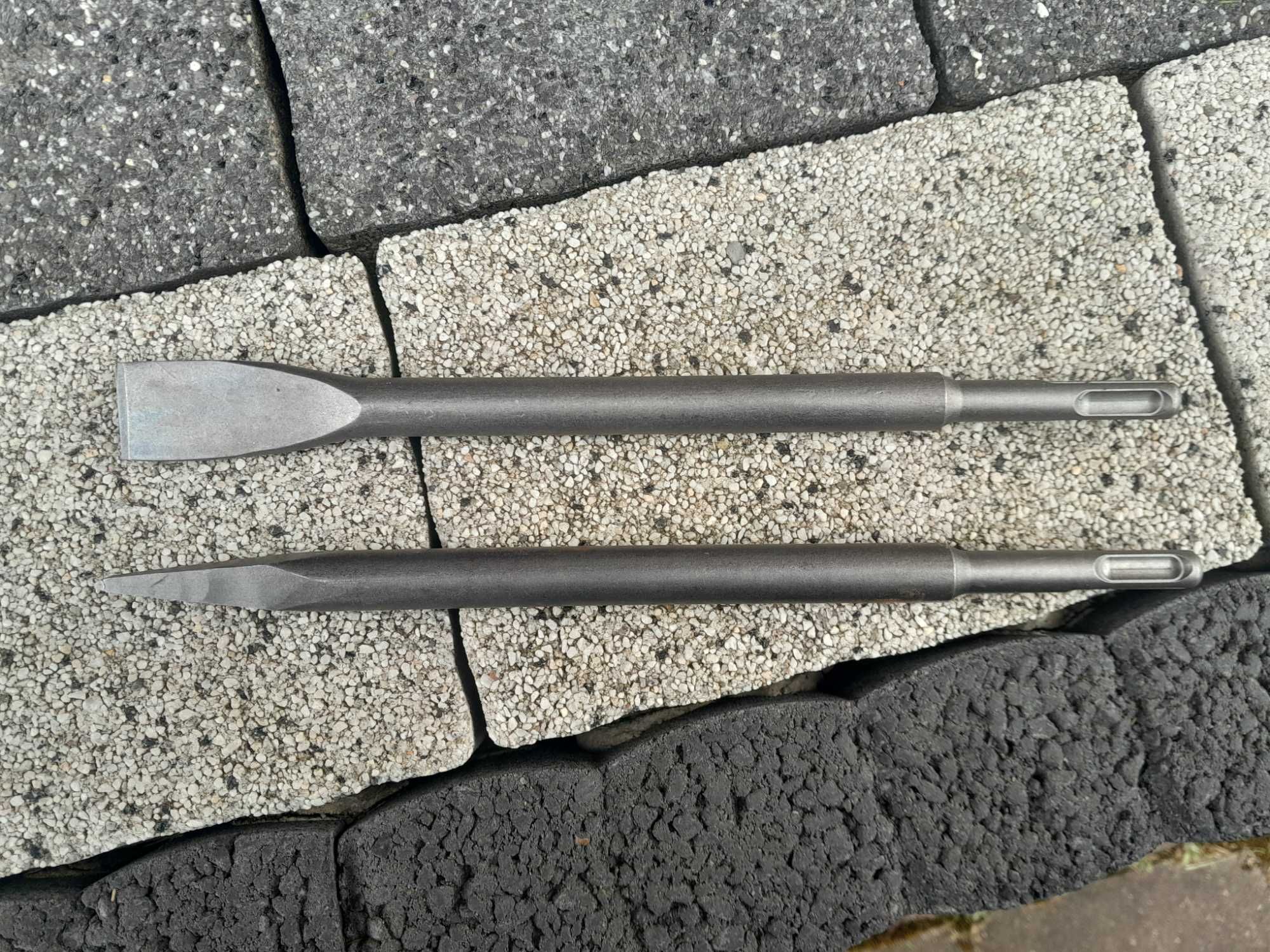 Komplet dłut na SDS-Plus do betonu, płytek itp. Nowe Parkside