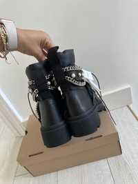 Nowe buty skórzane Zara 39