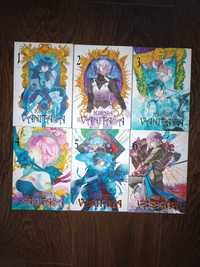 Manga Księga Vanitasa 1-6 tomy (1, 2, 3, 4, 5, 6) Zestaw Komplet