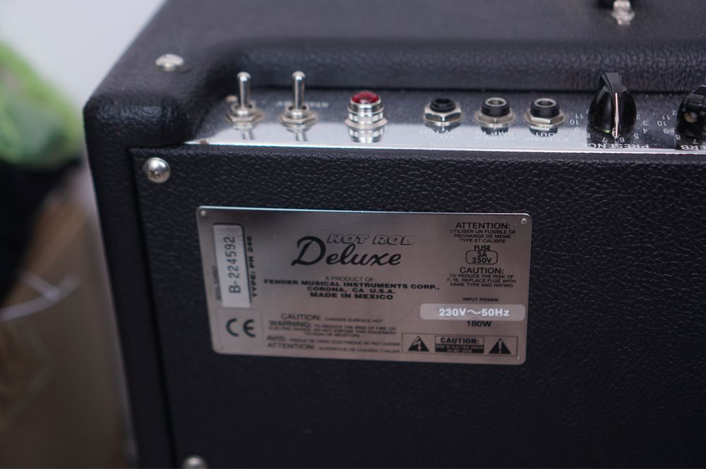 Fender hotrod Deluxe combo lampowe