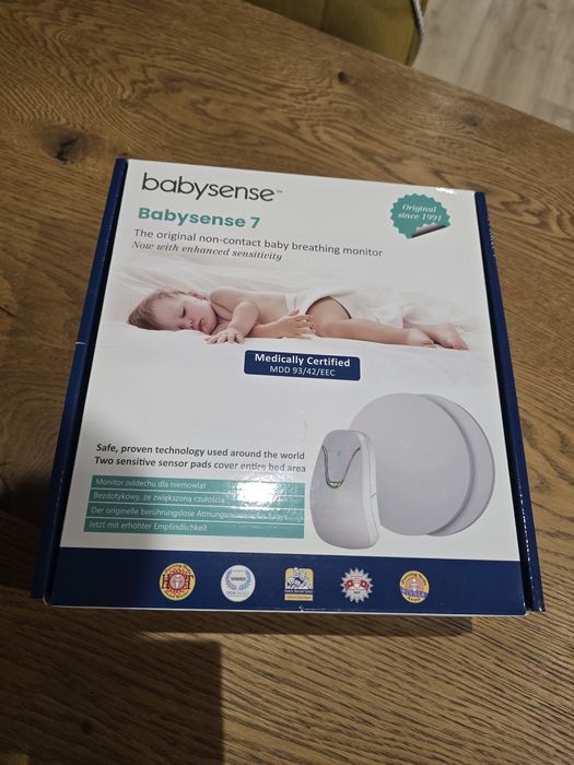 Monitor oddechu babysense 7 , kupiony nowy nie używany