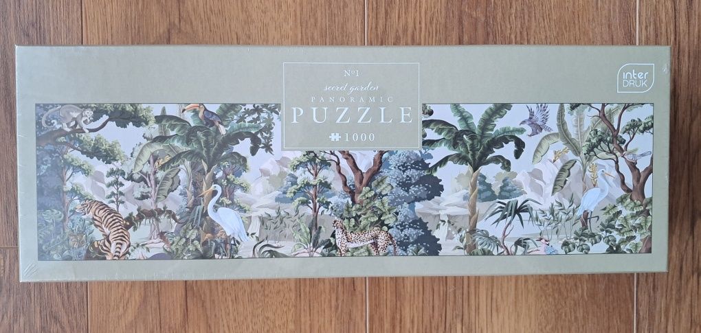 Puzzle panoramiczne 1000 Secret Garden