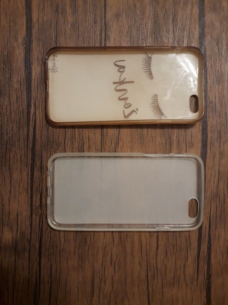 Silikonowe etui iphone 8, 2 sztuki, pasuje do 6 i 7