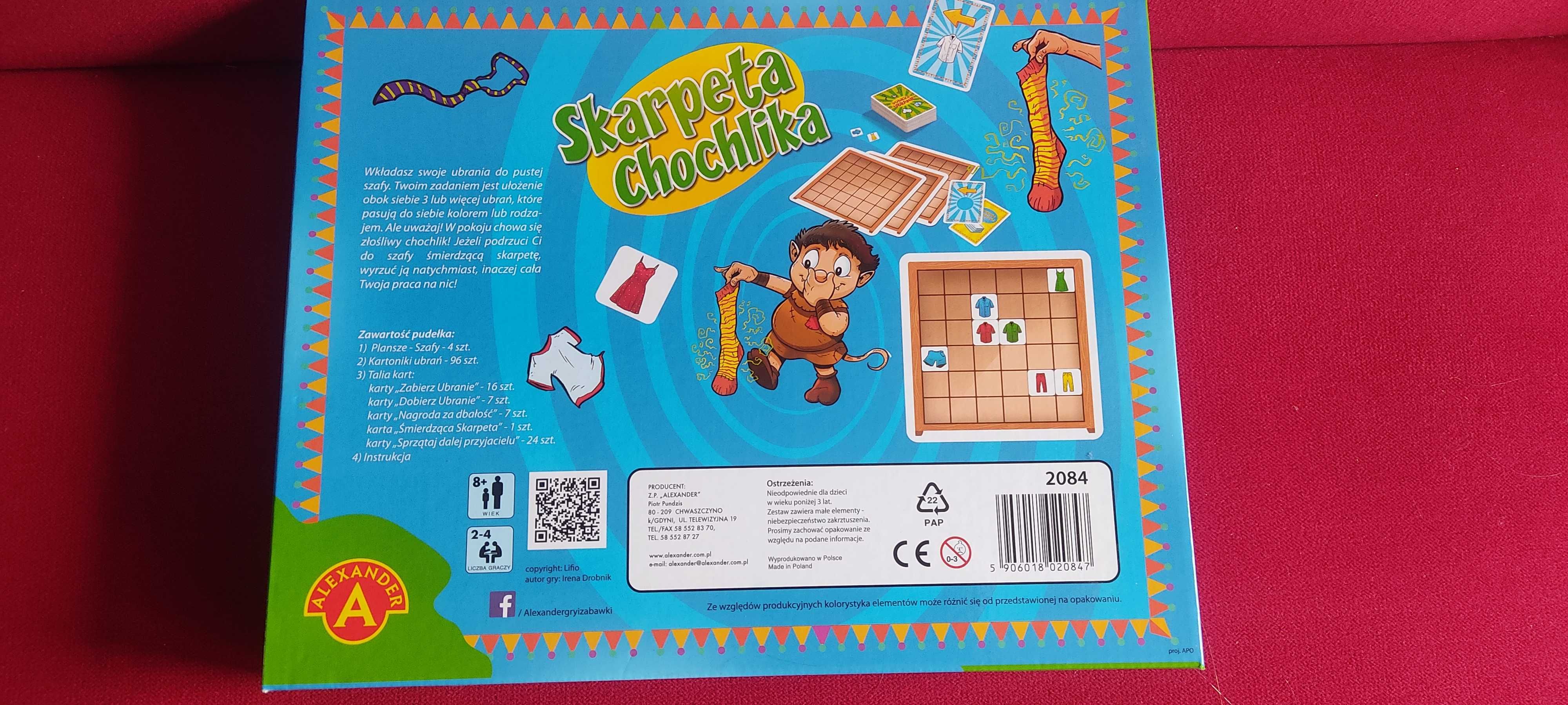Skarpeta chochlika - gra dla dzieci