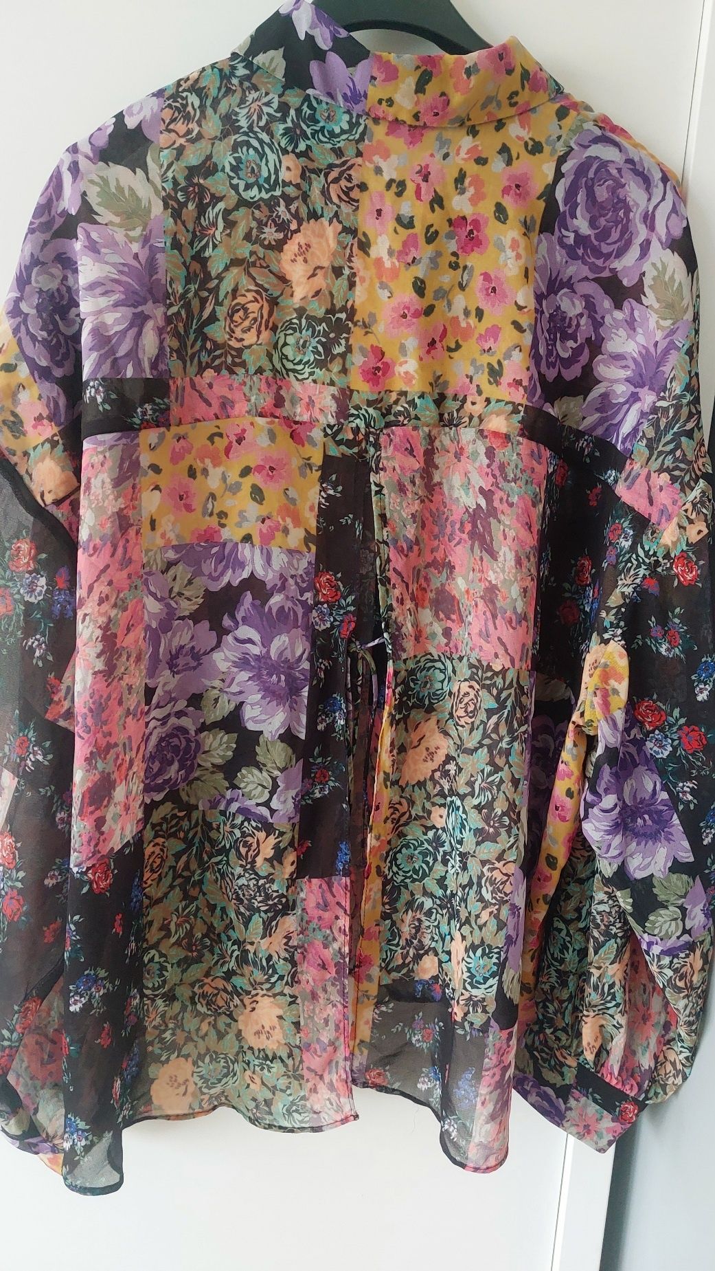 Koszula boho Zara kwiaty M, L