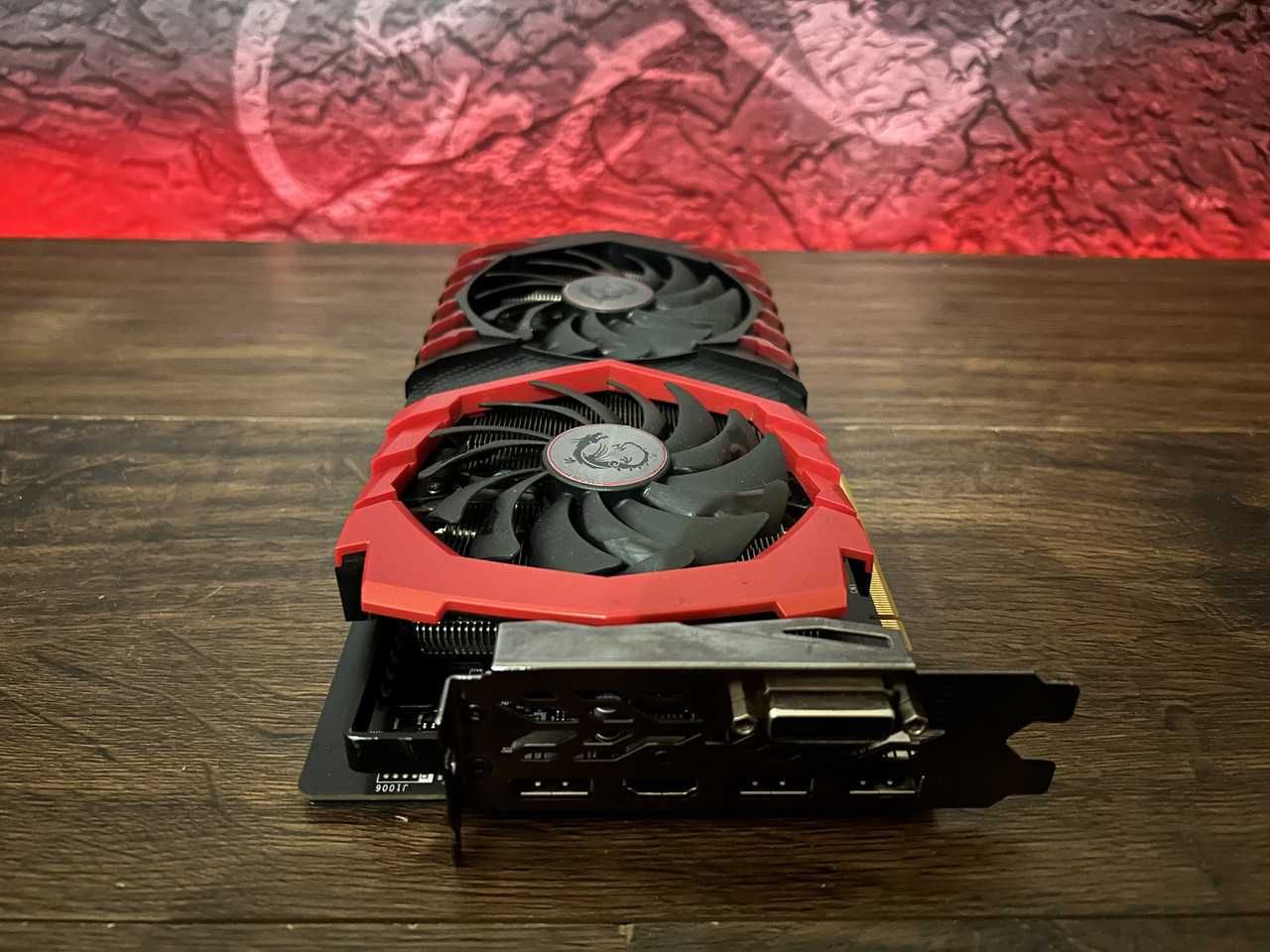 Видеокарта MSI GeForce GTX 1060 6GB GDDR5 Gaming X Б/У