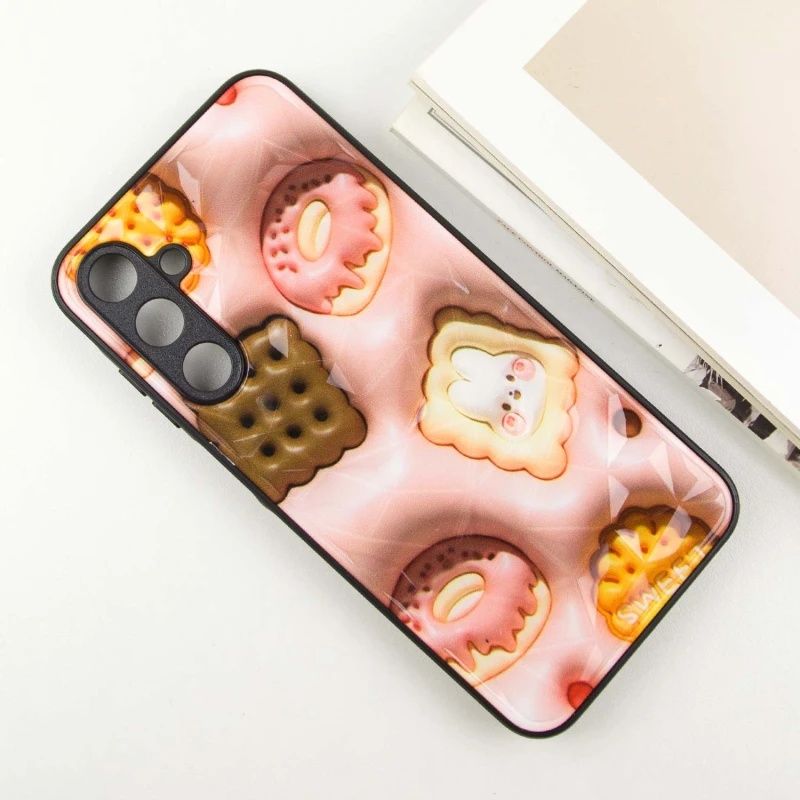 Протиударний чохол з принтом Fluffie для Samsung A16 до 20 принтів