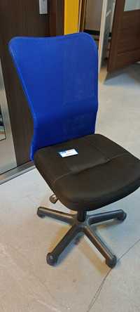 NOWE 2 szt krzesła fotele obrotowe niebieski