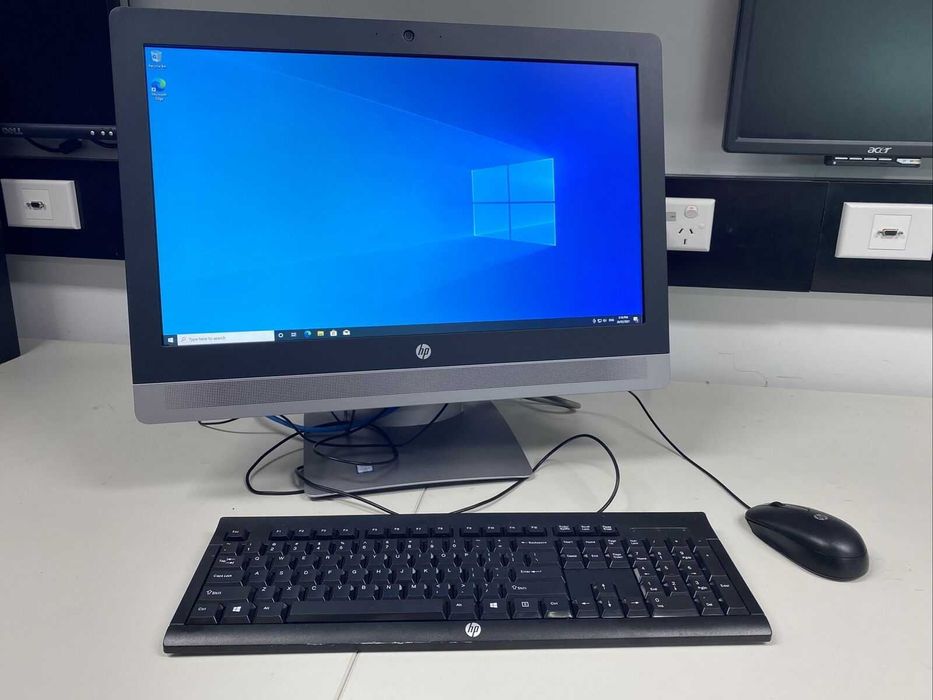МОНОБЛОК 22  ПК Компютер  HP ProOne 600 G2 i3 6400 4GB DDR4 128GB SSD