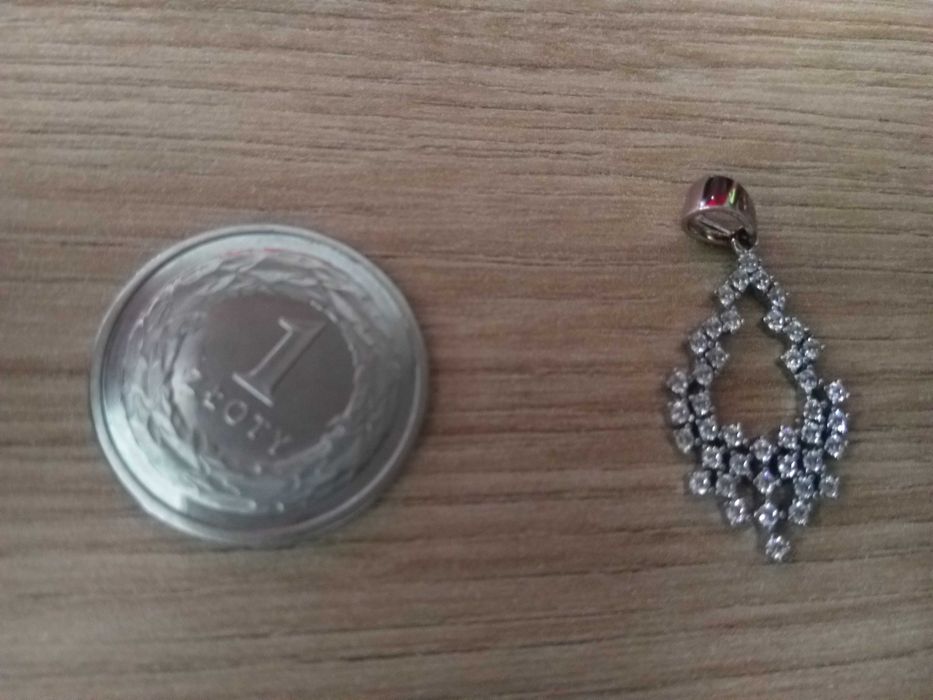 Nowa zawieszka srebrna Kruk 925