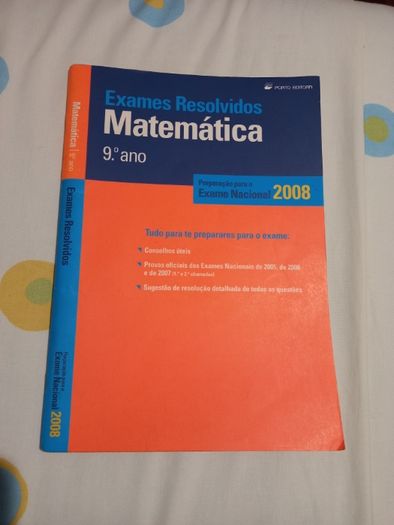 Livros de exames 9ºano