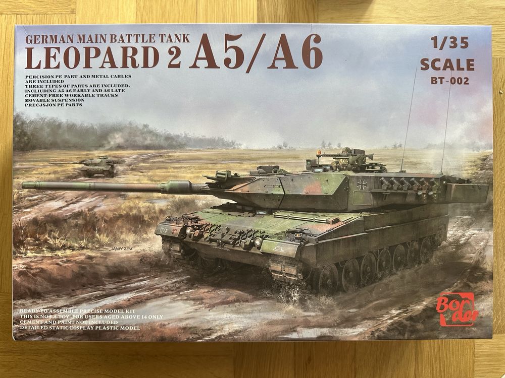 Leopard 2 A5/A6 Border Model 1:35