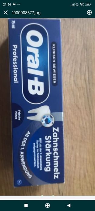 Pasta do zębów oral-B