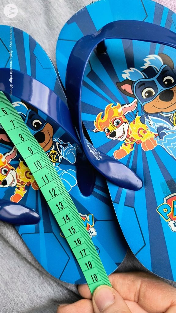 28-29 Nickelodeon Psi patrol klapki japonki