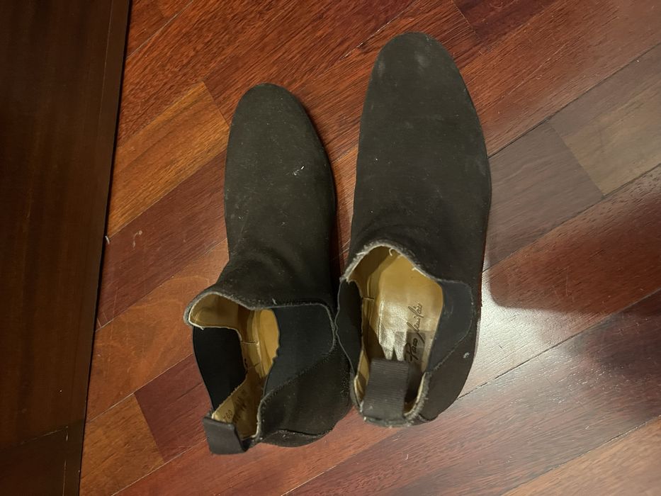 Botas chelsea castanho escuro