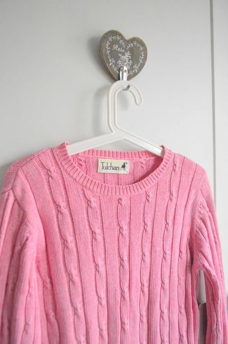 Tulchan 100% pure cotton premium sweter bawełniany grubszy S/M